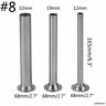 698775977957 Liebhome Stuffing Tubes Stainless Steel Funnels Attachment For