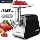 727955806630 Electric Meat Grinder Mincer With Grinding Plates And