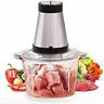 750785486222 Grifucher Electric Food Chopper Meat Processor Glass Bowl