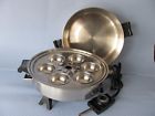 7818 Saladmaster Electric Skillet Dome Lid Egg Poacher Tray Cups