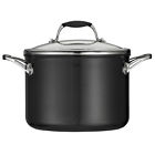80110-027ds Tramontina Gourmet Ceramica Deluxe Stock Pot With Lid 016017079960