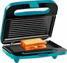 Hh-09125003e 813966024351 Holstein Housewares Section Sandwich Grill Teal New