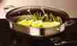 8340 Deni Nib Large Oval Stainless Steel Non Stick Electric Skillet-ship Free