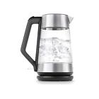 8710300 Oxo On Cordless Glass Electric Kettle Stainless Steel 719812092942