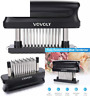 889787880445 Vovoly Premium Meat Tenderizer Tool Sturdy Stainless Steel
