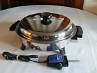 92012 Lifetime Watt Large Electric Frypan Frying Skillet Waterless Liquid Co