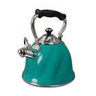 92114.01 Coffee Alderton Stainless Steel Whistling Tea Kettle Green 795468939558