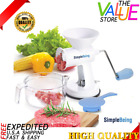 9335 Heavy Duty Manual Meat Grinder Mincer Hand Operated 763163779335