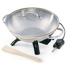 1500w 95343 Electric Wok Stainless 0760947195343