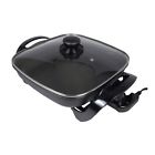 97095681m Better Chef Nonstick Electric Skillet Steam Vent Lightweight