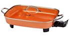 980135941 Copper Chef Electric Skillet With Lid