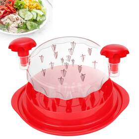 Adam Jee 198715257724 Chicken Shredder With Anti-slip Mat Visible Meat Tool Twist Pull