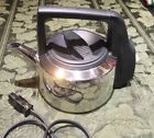 Aek-1lc Cuisinart Stainless Steel Button Electric Tea Pot Kettle Works