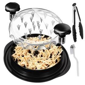 Ahmsight 198168270257 Chicken Shredder Large 11 Inch Breast Tool Twist With Brush&tong