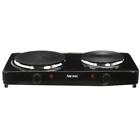Ahp-312 Aroma Cast Iron Compact Portable Double Burner Electric 021241813129