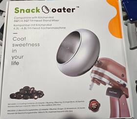 K8622a03 Aieve Snack Coater Compatible With Kitchenaid Tilt-head Stand Mixer For