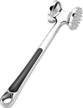 8541977568 Aliglow Meat Tenderizer Hammer Tool Mallet Pounder For Kitchen A-sliver
