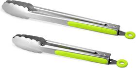Wh-0607uk Allwin-houseware W 304 Stainless Steel Kitchen Cooking Tongs 9 Inch And 12 Set Green