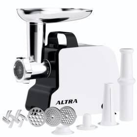 Altra Life 711523418349 Meat Grinder Electric Sausage Maker Mincer With Hanlde 2 Stainless St