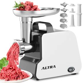 2300w Altra Life 730688660714 Electric Meat Grinder Max Heavy Duty Sausage Stuffer With 2 Blades 3