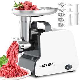 2300w Altra Life 730688660738 Electric Meat Grinder Max Heavy Duty Sausage Stuffer With 2 Blades 3