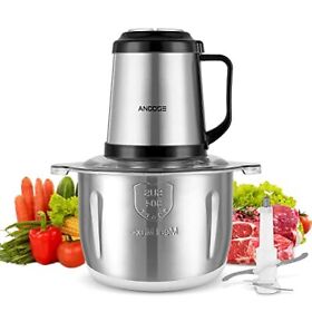 Ancose Food Processor 2.2l Electric Food Chopper Meat Grinder Electric For Baby