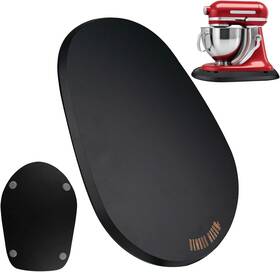 Mixerbm-4 Anotion Bamboo Sliding Tray Kitchen Appliance - 4.5 Qt Black