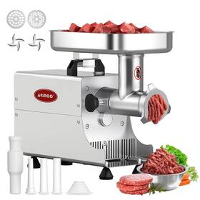 Arinoo 652569038194 Commercial Electric Meat Grinder #8 Heavy Duty Industrial 0.6hp Stainless St