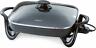 Asscnjquk General Large Deluxe Nonstick Electric Skillet Frying Fry Pan
