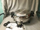 E23049 Ay0120cu American Royalty New Regal Liquid Oil Core Electric Skillet Fry