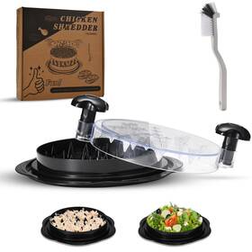 B-skie 198715159561 Chicken Shredder Tool With Handles And Non-skid Base For Meat Pulled Pork