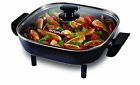 B008q331ig Rival Remanufactured Square Electric Skillet Excellent 048894051999