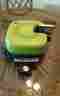 B3009 Hoover Vintage Electric Fry Pan Avocado Green Stainless Steel Very Nice Look