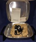 B3033 Nesco Vintage Nos Stainless Steel Electric Vented Fry Pan New