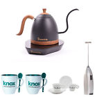 Ba6vketlmb K1 Brewista Artisan Gooseneck Variable Kettle Matte Black Bundle 657379070440
