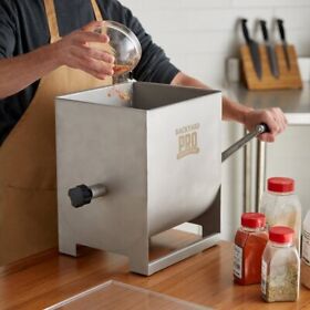 554bsmm44 Backyard Pro 44 Lb Countertop Meat Mixer Removable Paddles 7 Gallon