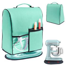 L-808-teal Bagsprite Stand Mixer Cover With Applicance Slider Fit For 6 - 8 Quart Teal