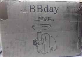 Thmgp350a Bbday Multifunction Easy Clean Electric Meat Grinder And Sausage Stuffer Black