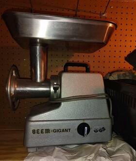 Afw88100 Beem Gigante Meat Grinder Professional