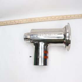 Big Bite 734494014730 Dual Grind Attachment Stainless Steel #32 - Grinder Only