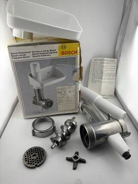Muz4fw2 Bosch Mincer Meat Grinder Attachment For Um4/mum4 Small Food Processor