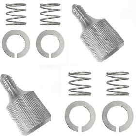 By-ks001-us Brand Beswarmy 2pack Knob Thumb Screw Compatible With Kitchenaid Mixers Stainless Silver