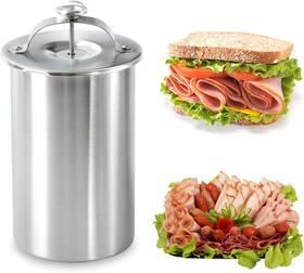 Glen240120a1 Brand Glendaveny Ham Maker Meat Press Mold For Making Homemade Deli Stainless
