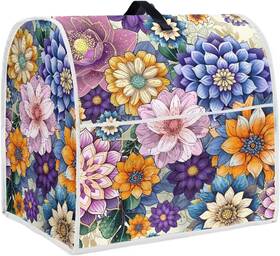 Cz44-1 Brand Joaifo Boho Floral Print Kitchen Aid Fit For Tilt Head 4.5-5 Quart