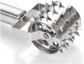 Xizhi001 Brand Xizhi Meat Tenderizer- Stainless Steel Tenderizer Roller Rolling Hammer-pizza