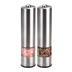 9ft6 Brentwood 812330025000 Electric Salt And Pepper Grinders - 7ft6 Inch X Silver