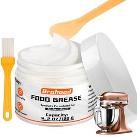 Grease001 Brohood Food Grade Grease For Kitchenaid Stand Mixer 4 Oz Safe White