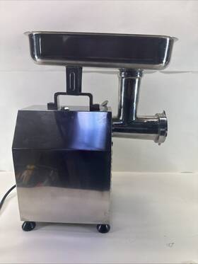 Browning Fd2124301-bn #8 Electric Meat Grinder 0.47 Hp Stainless Steel Used Tested