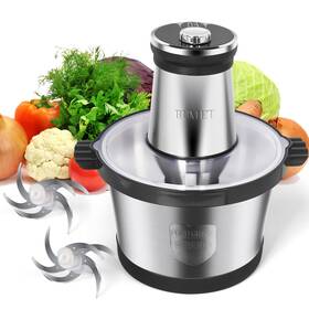 Bumet 644097334879 Electric Meat Grinder 850w Food Chopper Processor With Led Timer O