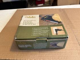 54-0844 Cabela S Cabelas Electric Grinder 15v/120vac Foot Pedal Switch - New Open Box